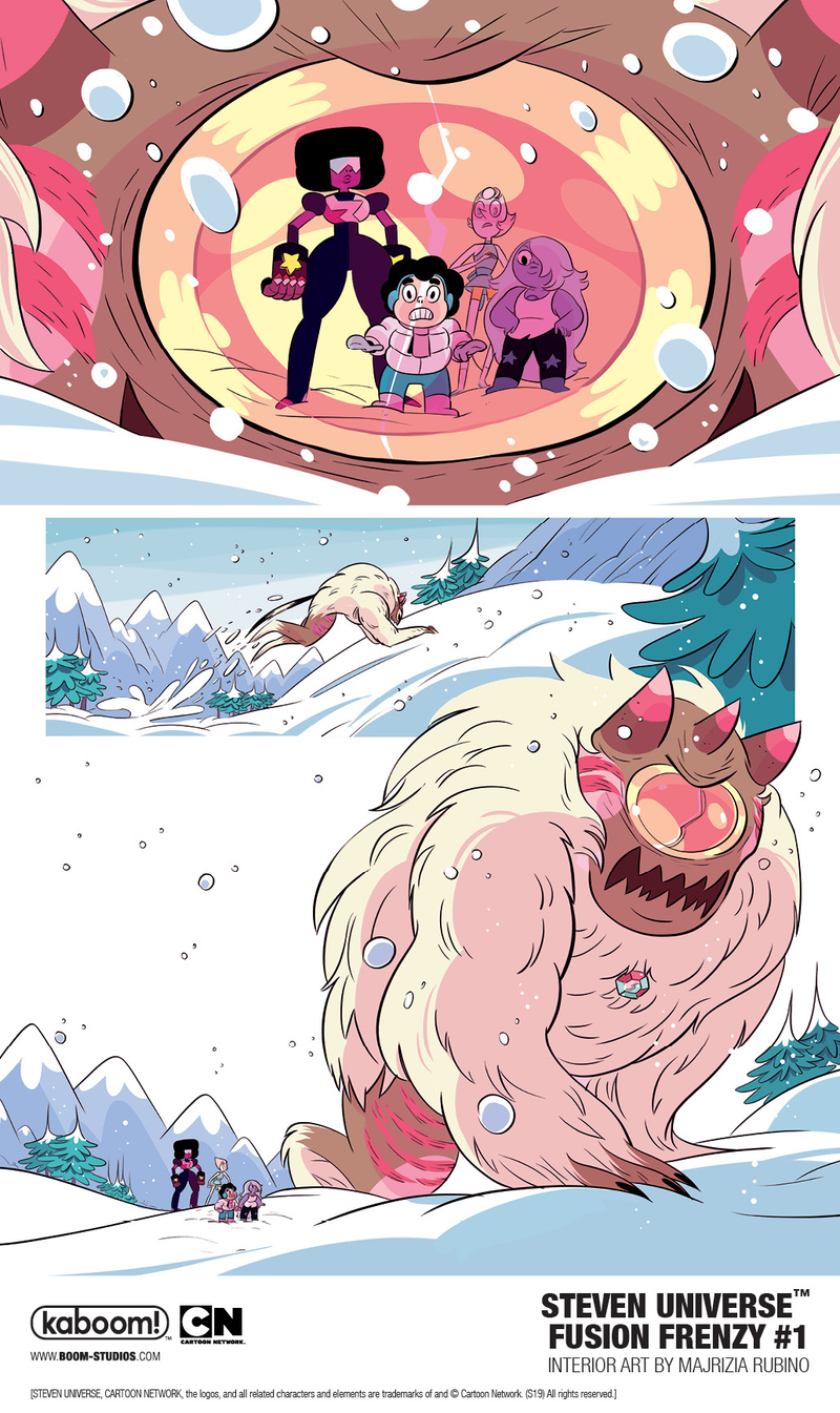 The gems tailing a corrupted monster.